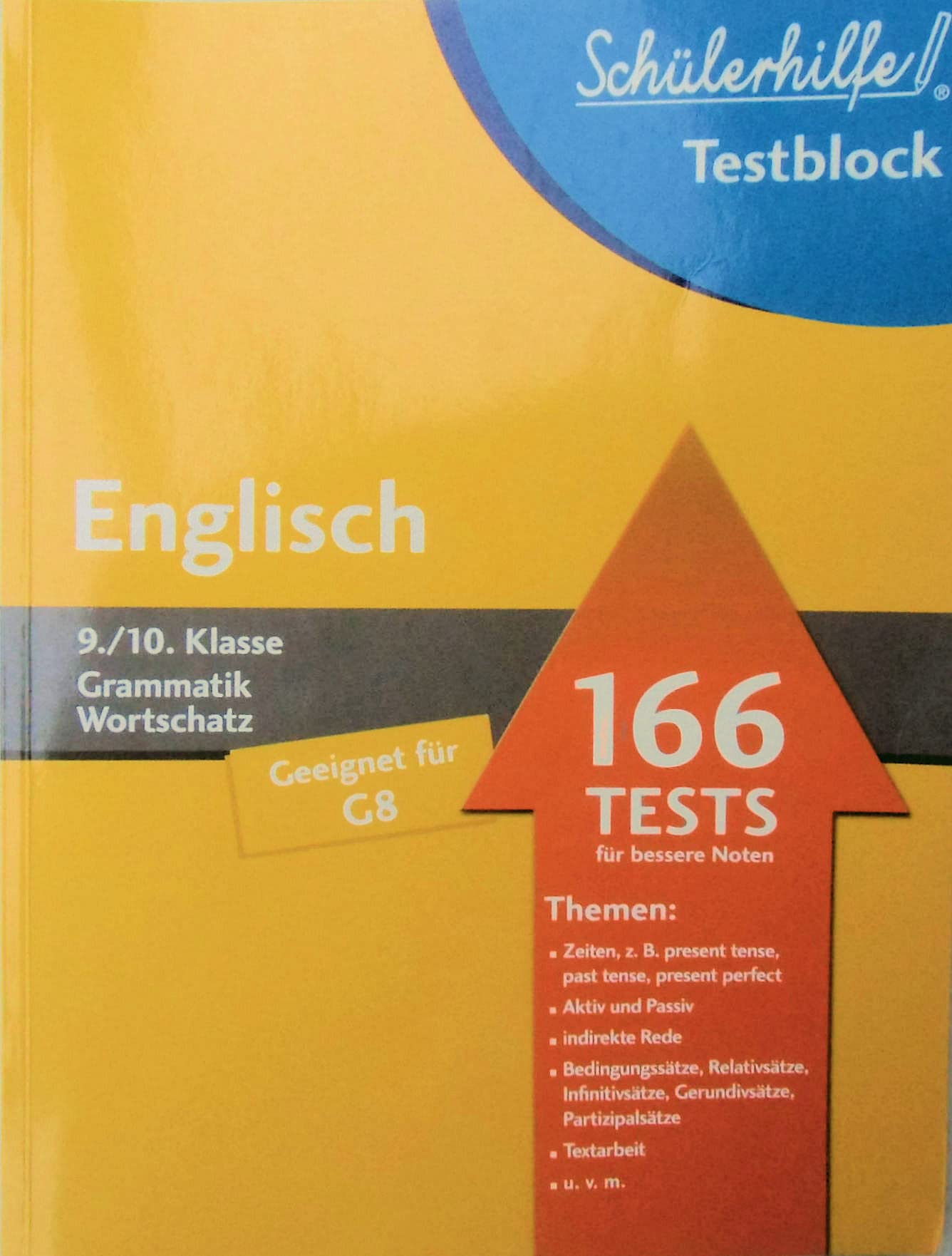 Testmappe Englisch Grammatik/Wortschatz (Kl. 9.-10.) Foreign Languages ​​& Dictionaries