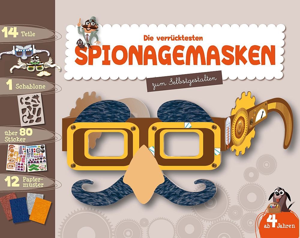 Maskenbuch: Die verrücktesten Spionagemasken Books