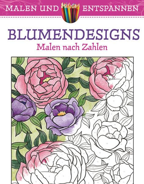 Malen und entspannen: Blumendesigns Hobbies & Crafts