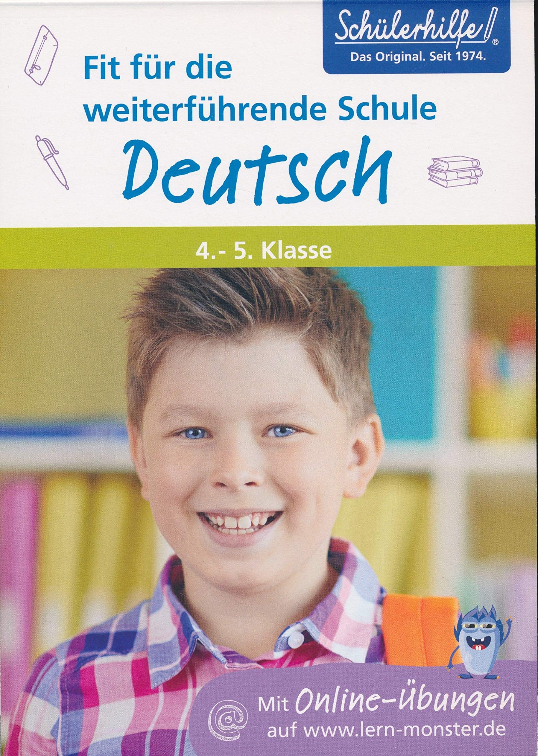 Fit für die weiterführende Schule - Deutsch 4.-5. Klasse - Lernblock Books