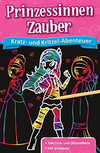 Kratzbuch: Prinzessinnen Zauber Books