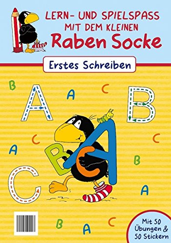 Lern- und Spielspaß mit dem kleinen Raben Socke: Erstes Schreiben Books