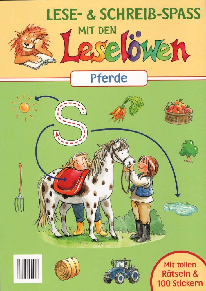 Lese- & Schreib-Spaß mit den Leselöwen: Auf dem Ponyhof book