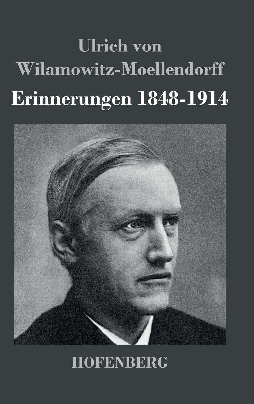Erinnerungen 1848-1914 Contemporary literature