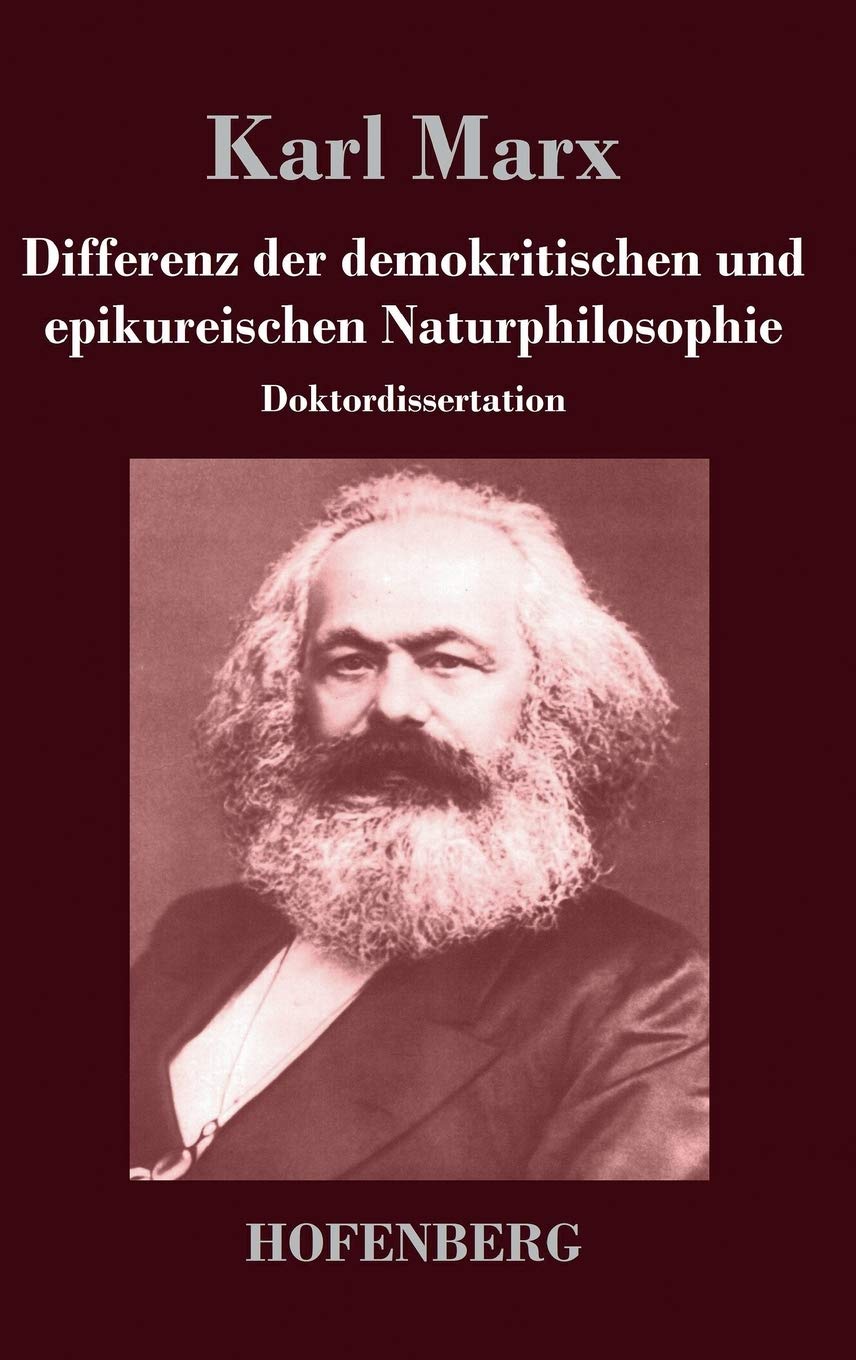 Differenz der demokritischen und epikureischen Naturphilosophie: Doktordissertation Contemporary literature