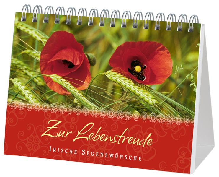 Zur Lebensfreude - Irische Segenswünsche Aufstellbuch Living & Furnishing
