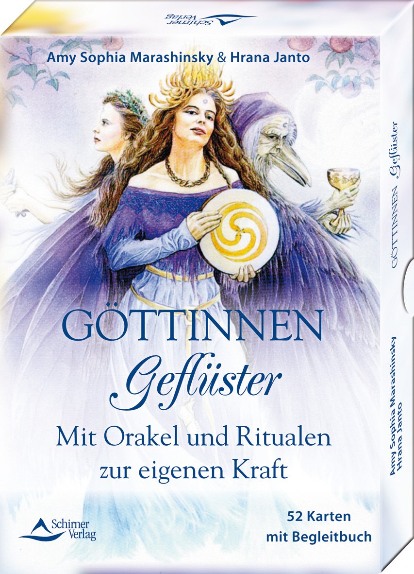 Göttinnengeflüster: Mit Orakel und Ritualen zur eigenen Kraft - 52 Karten mit Begleitbuch Religion & Esotericism