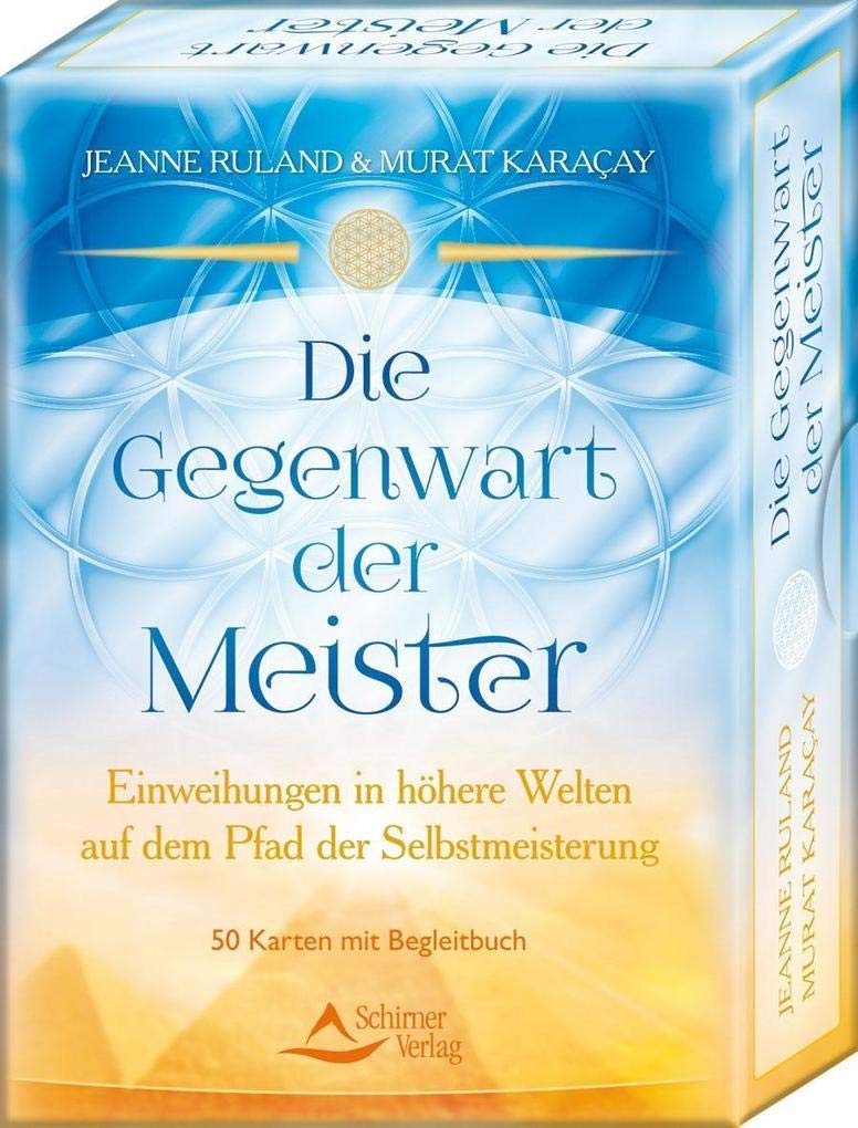 Die Gegenwart der Meister: Einweihungen in höhere Welten auf dem Pfad der Selbstmeisterung - 50 Karten mit Begleitbuch Religion & Esotericism