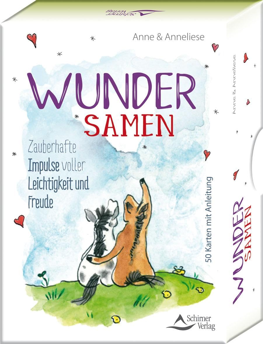 SET - WunderSamen: Zauberhafte Impulse voller Leichtigkeit und Freude - 50 Karten mit Anleitung Learning & Reference