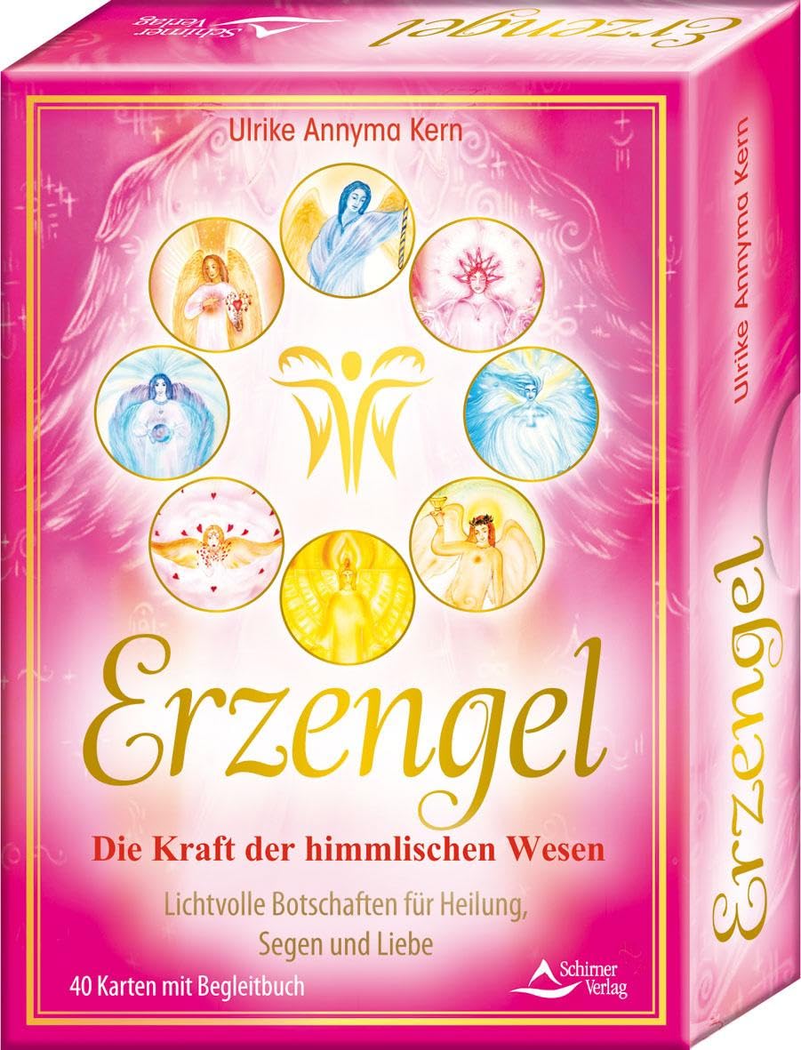 Erzengel - Die Kraft der himmlischen Wesen - Lichtvolle Botschaften für Heilung, Segen und Liebe Kartenset Religion & Esotericism
