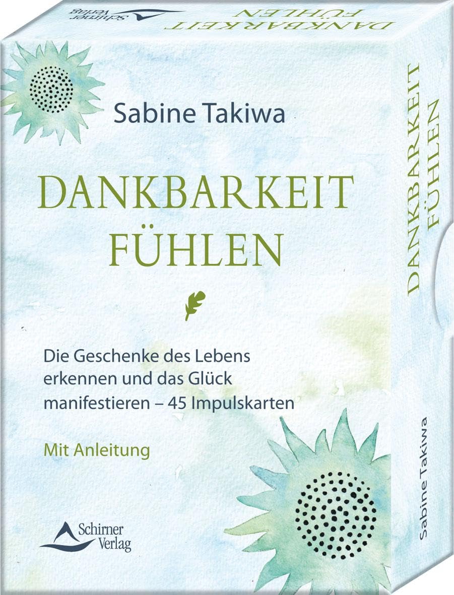Dankbarkeit fühlen- Die Geschenke des Lebens erkennen und das Glück manifestieren: – 45 Impulskarten mit Anleitung Health, Nutrition & Fitness
