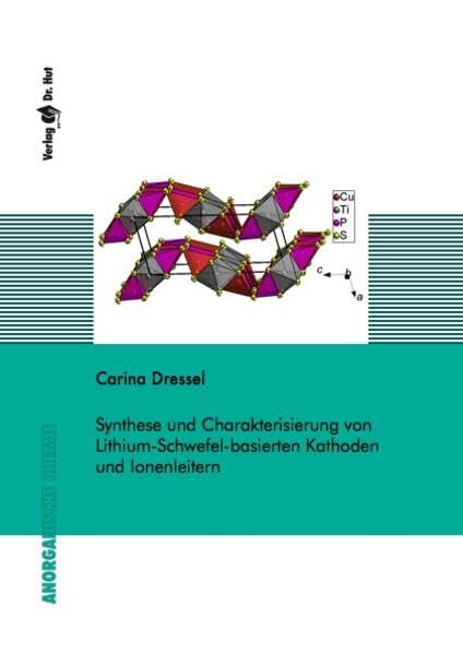 Synthese und Charakterisierung von Lithium-Schwefel-basierten Kathoden und Ionenleitern (Anorganische Chemie) Natural Sciences