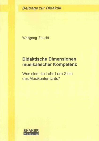 Didaktische Dimensionen musikalischer Kompetenz Arts & Music
