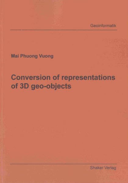 Conversion of representations of 3D geo-objects Computer Science