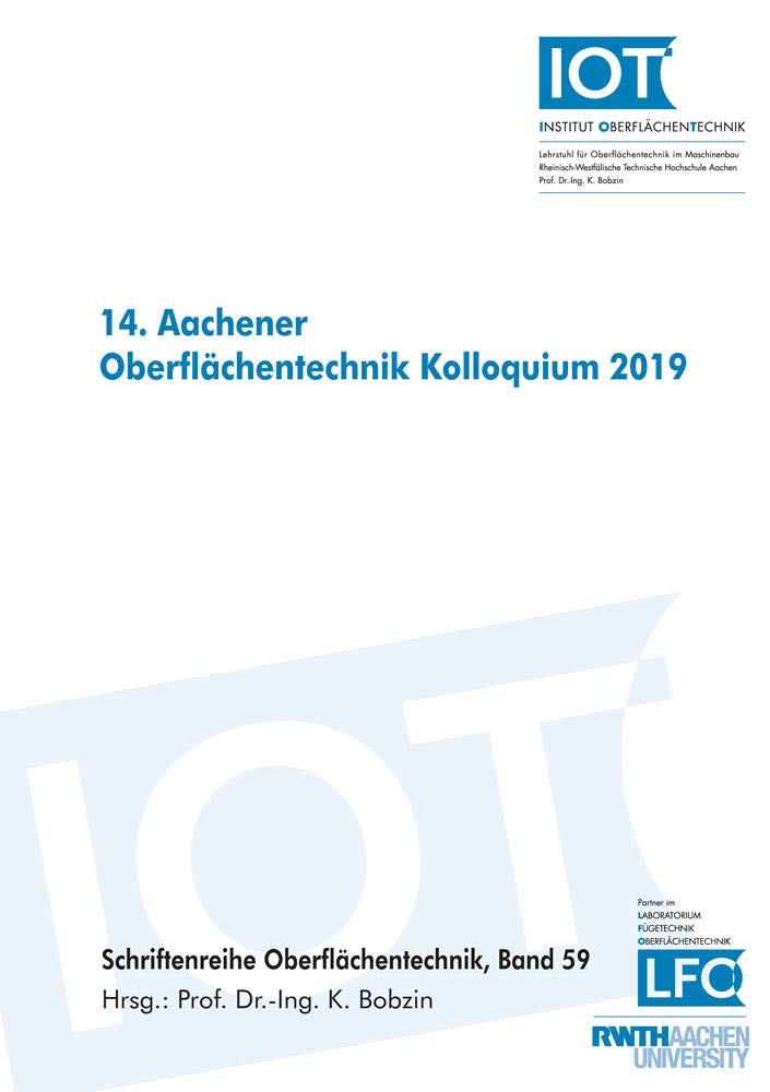 14. Aachener Oberflächentechnik Kolloquium 2019 Business & Technology