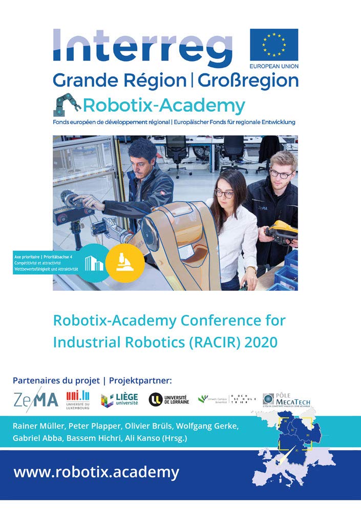 Robotix-Academy Conference for Industrial Robotics (RACIR) 2020 book