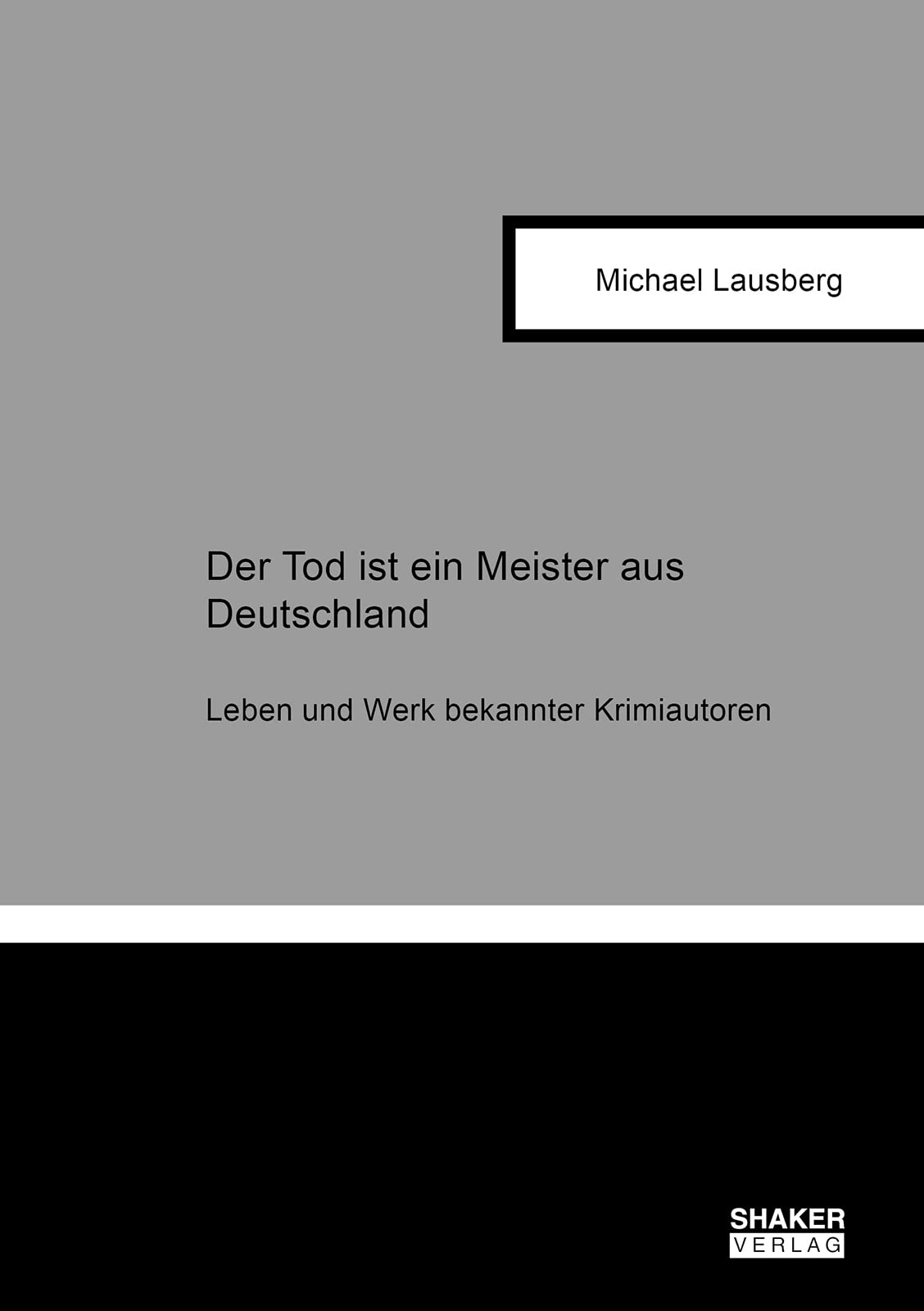 Der Tod ist ein Meister aus Deutschland Contemporary literature