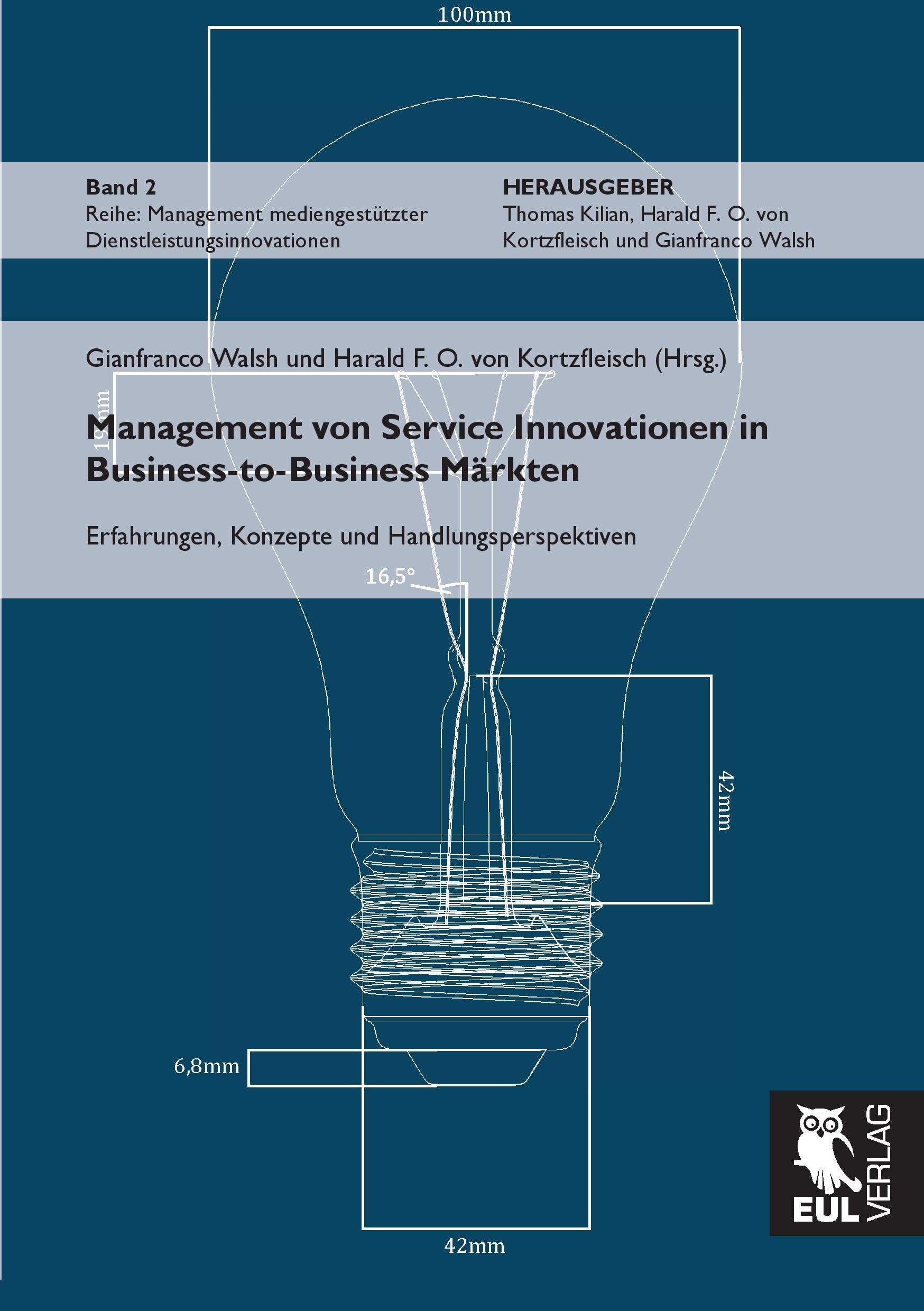 Management von Service Innovationen in Business-to-Business Märkten Law Books