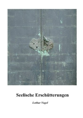 Seelische Erschütterungen: Eine historische Erzählung Contemporary literature