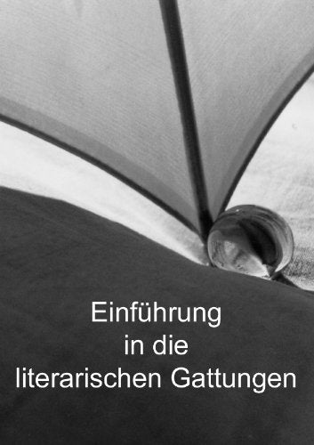 Einführung in die literarischen Gattungen book