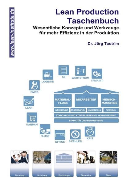 Lean Taschenbuch / Lean Production Taschenbuch: Taschenbuch / Beraterleitfaden: Wesentliche Konzepte und Werkzeuge für mehr Effizienz in der Produktion Business, Finance & Career