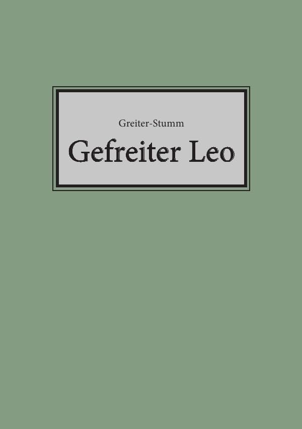 Gefreiter Leo Contemporary literature Books