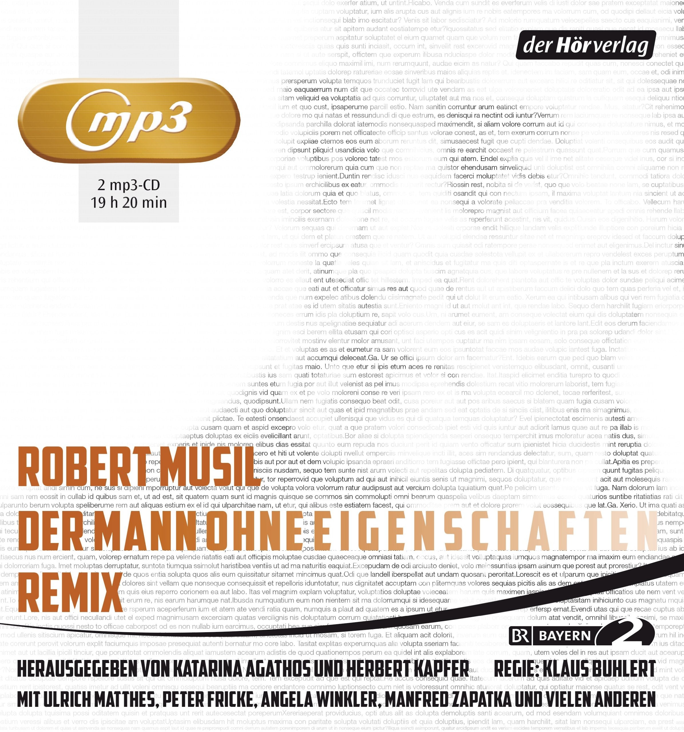 Product Image: Der Mann ohne Eigenschaften. Remix