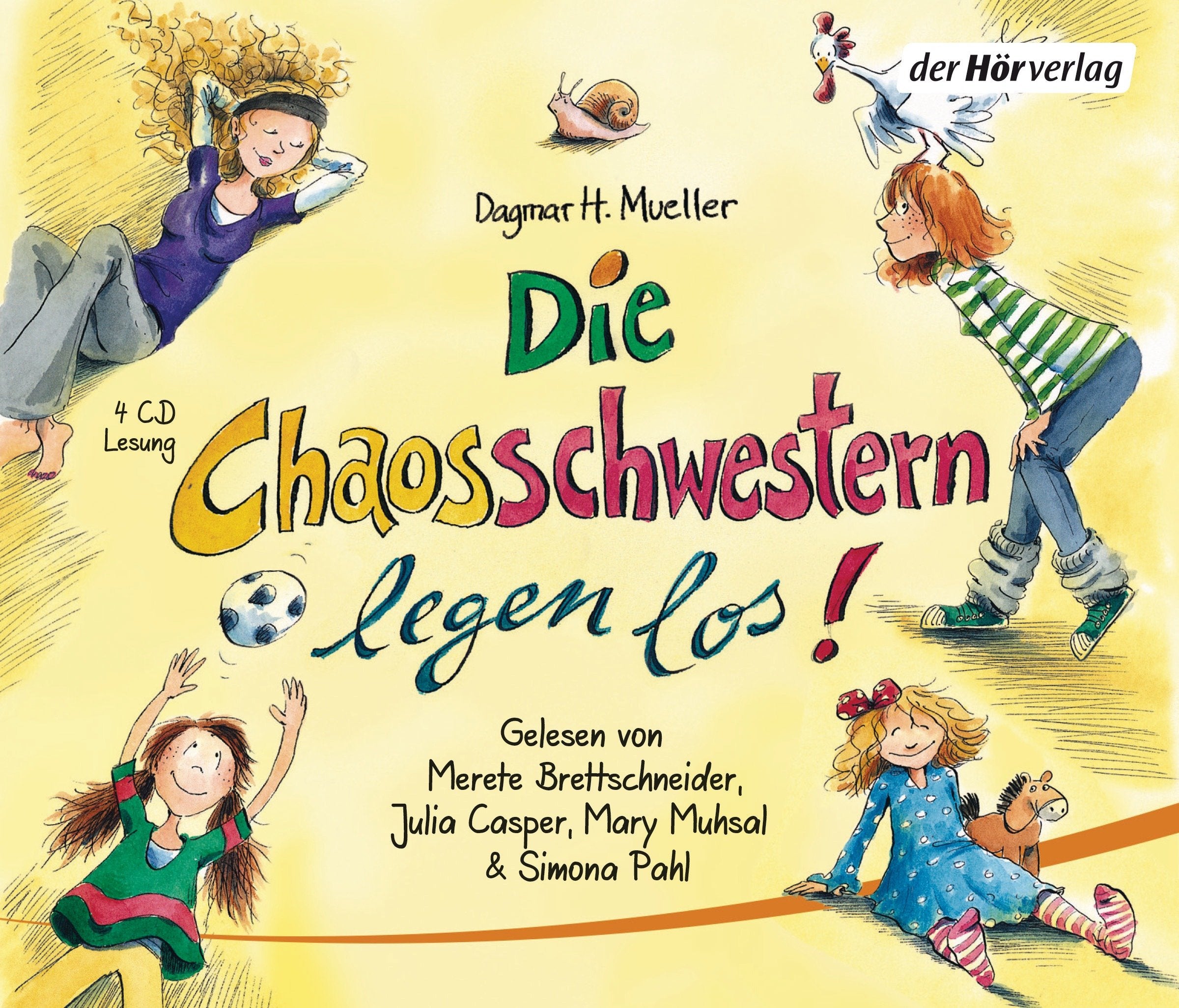 Die Chaosschwestern legen los!: gekürzte Lesung (Die Chaosschwestern-Reihe, Band 1) Novels & Short Stories