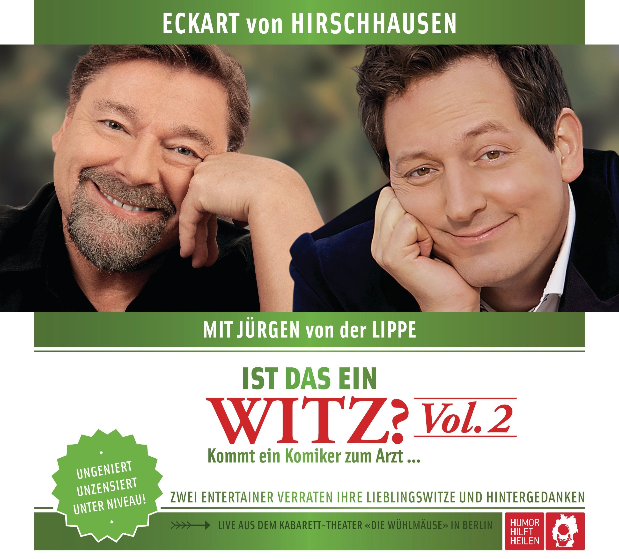 Ist das ein Witz? Kommt ein Komiker zum Arzt ... Humour & Satire