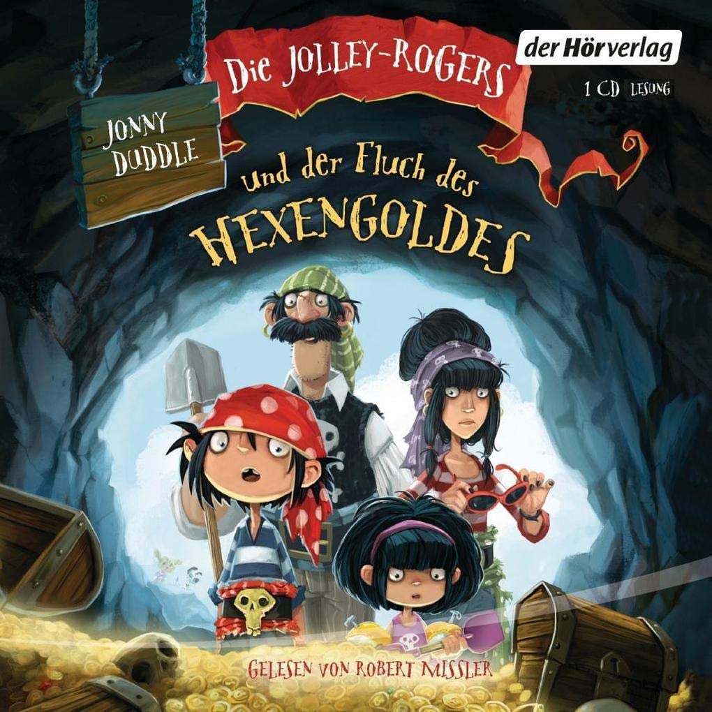 Die Jolley-Rogers und der Fluch des Hexengoldes: Gekürzte Lesung Novels & Short Stories
