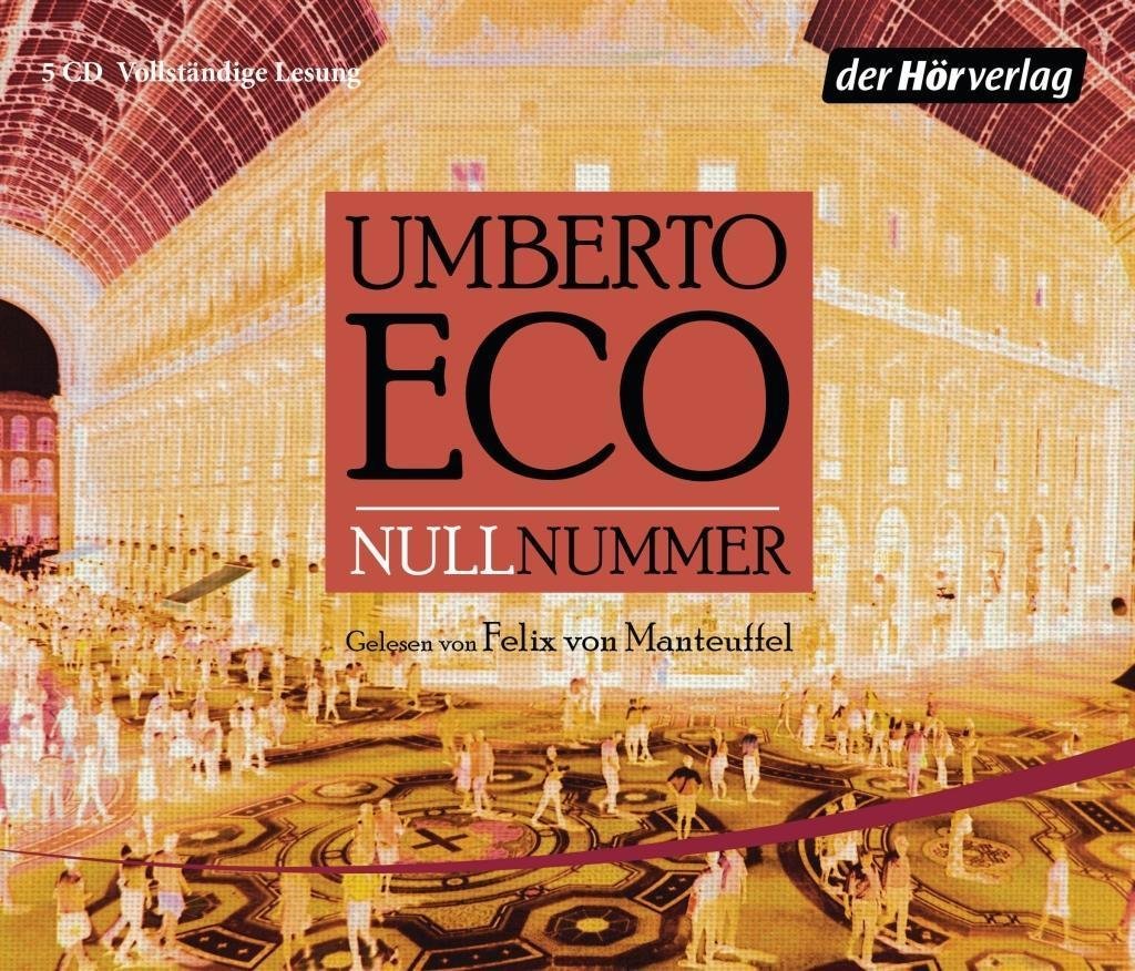 Nullnummer Contemporary literature Books