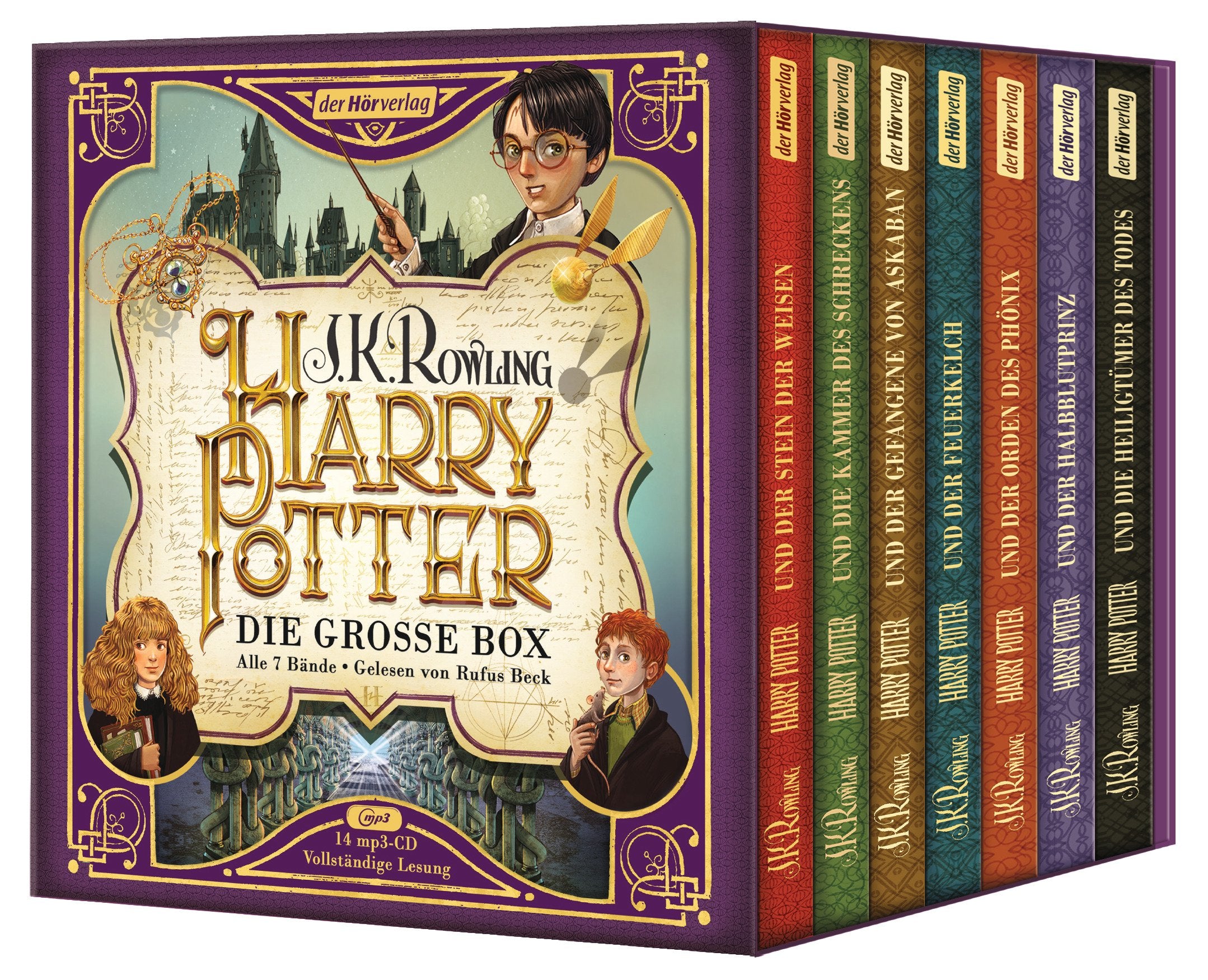 Harry Potter. Die große Box zum Jubiläum. Alle 7 Bände. Contemporary literature