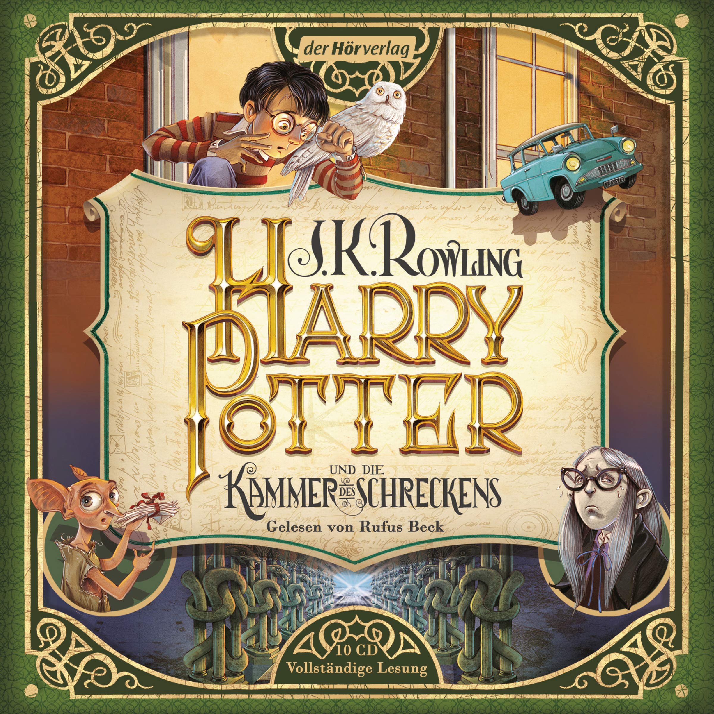 Harry Potter und die Kammer des Schreckens: Die Jubiläumsausgabe (Harry Potter, gelesen von Rufus Beck, Band 2) Contemporary literature
