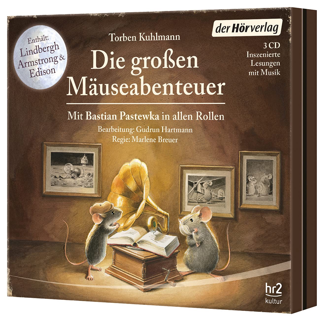 Die großen Mäuseabenteuer: Lindbergh - Armstrong - Edison Novels & Short Stories