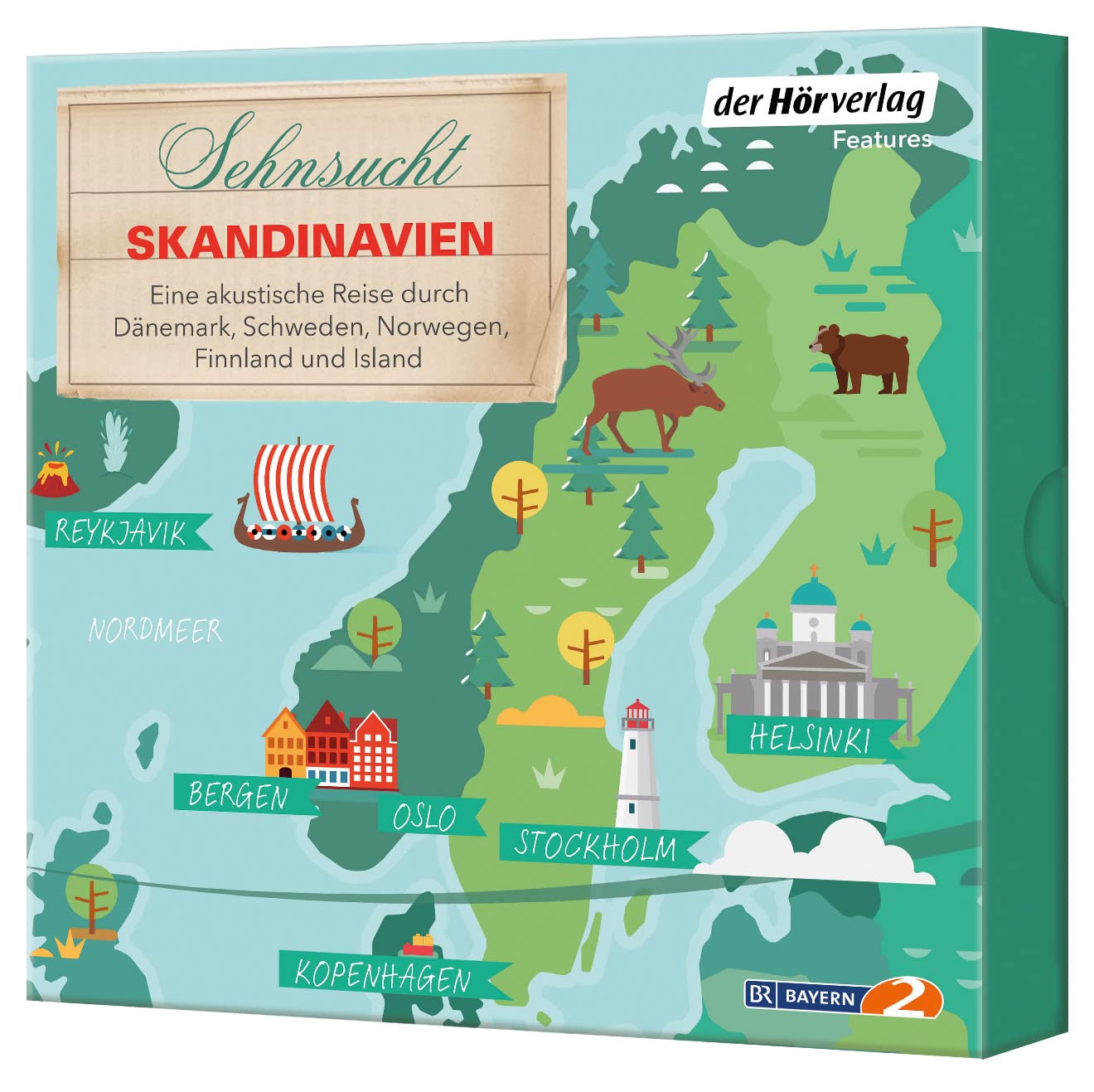 Sehnsucht Skandinavien: Eine akustische Reise durch Dänemark, Schweden, Norwegen, Finnland und Island (Sehnsuchtsreisen, Band 5) Leisure, Home & Garden