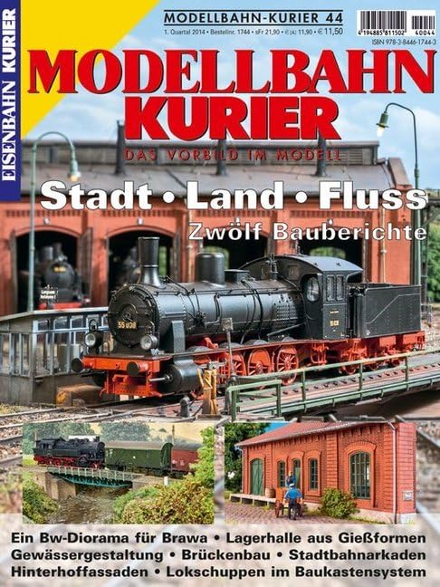 "Stadt, Land, Fluss" - 12 Bauberichte (Modellbahn-Kurier) Leisure, Home & Garden