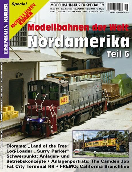 Modellbahn-Kurier Special 19. Modellbahnen der Welt Nordamerika 06 book