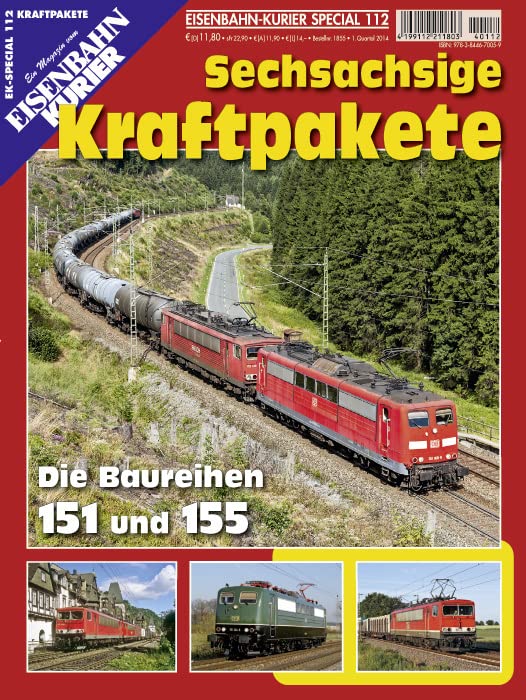 Sechsachsige Kraftpakete: Die Baureihen 151 und 155 (EK-Special) Leisure, Home & Garden