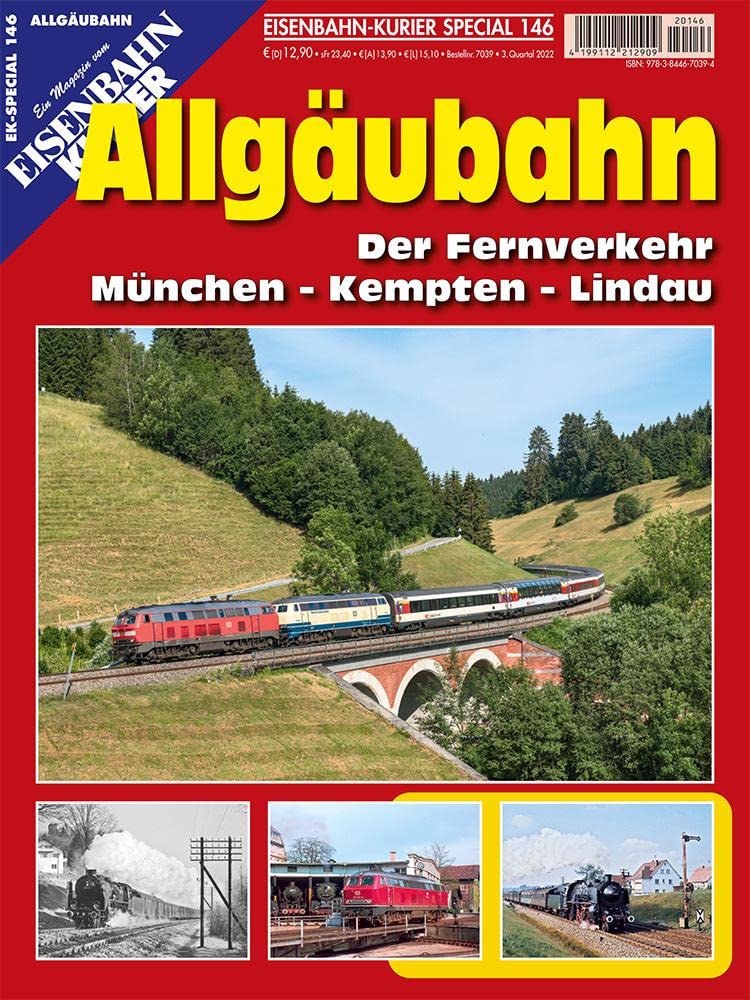 Allgäubahn: Der Fernverkehr München - Kempten - Lindau (EK-Special) Leisure, Home & Garden