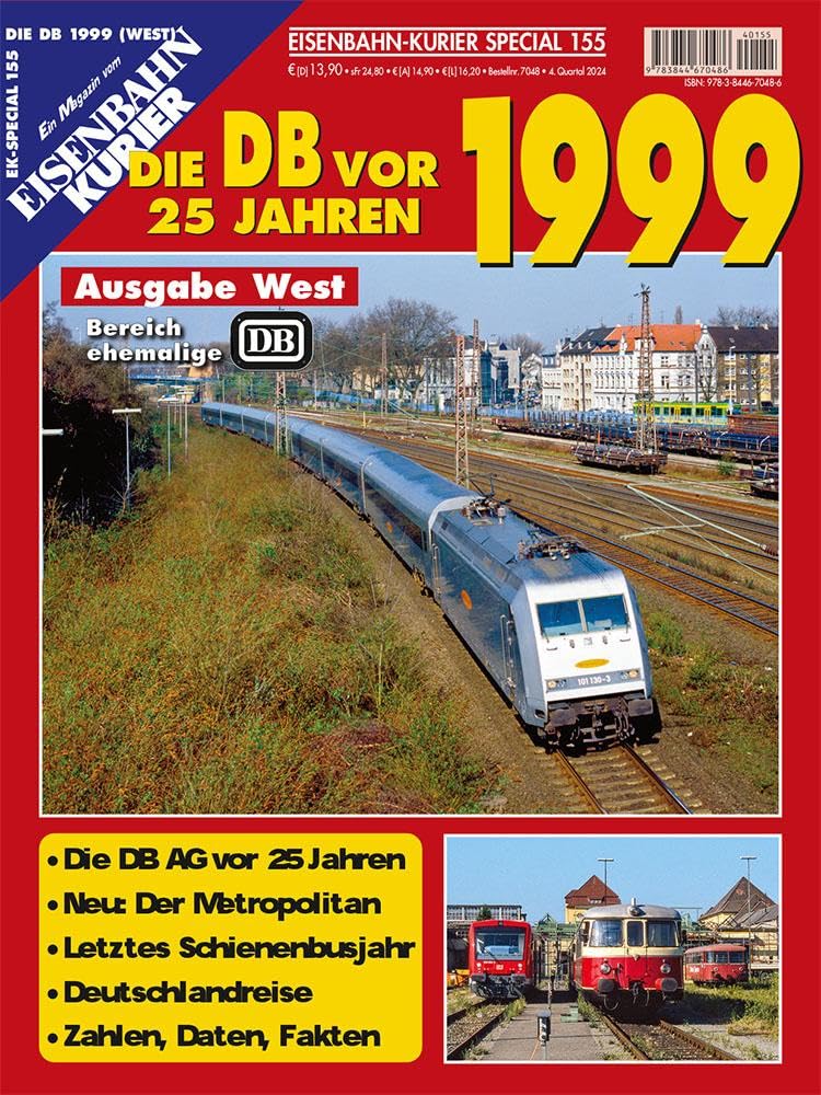 Die DB vor 25 Jahren - 1999 Ausgabe West (Die DB vor 25 Jahren - West) Leisure, Home & Garden