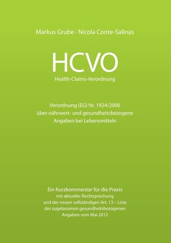 HCVO Health-Claims-Verordnung Law