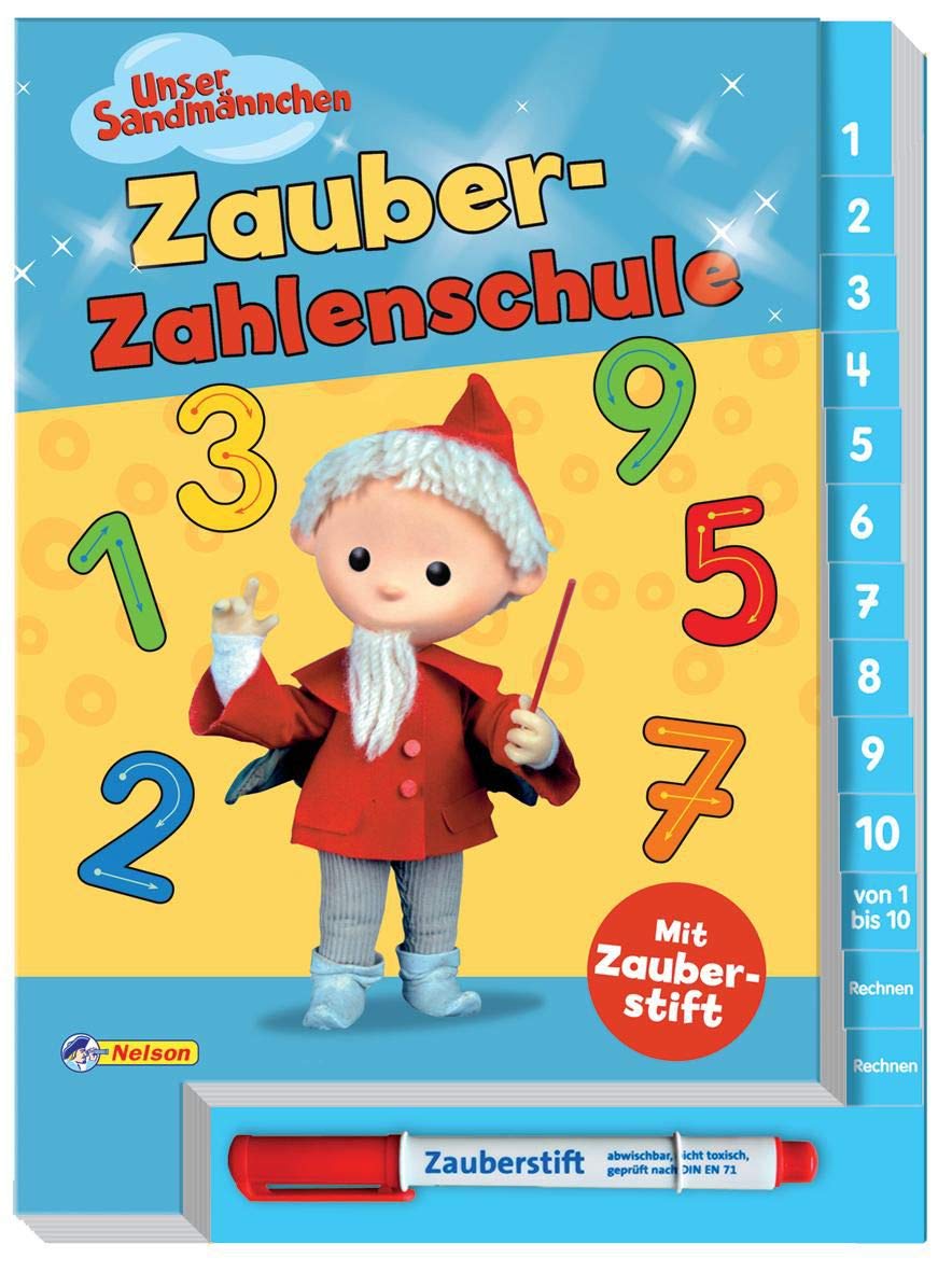 Unser Sandmännchen, Zauber-Zahlenschule: Mit Zauberstift Tiptoi & Games