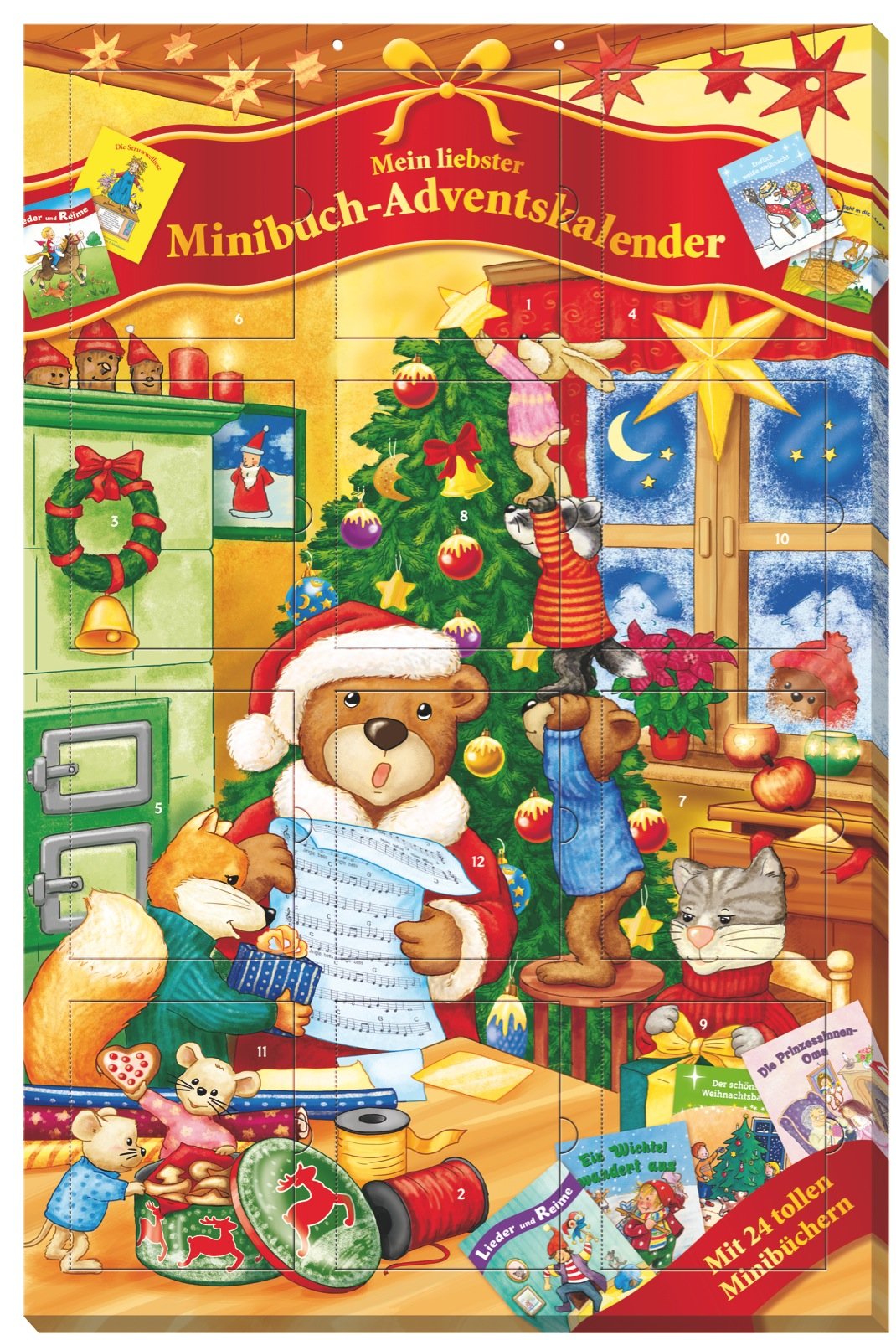 Minibuch-Adventskalender 2013: 24 tolle Minibücher zur Adventszeit: Mit 24 tollen Minibüchern Children's books
