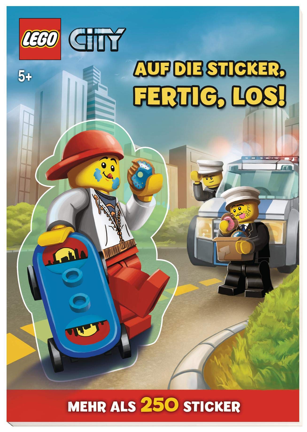 Lego City: Auf die Sticker, fertig, los!: Mehr als 250 Sticker Non-fiction