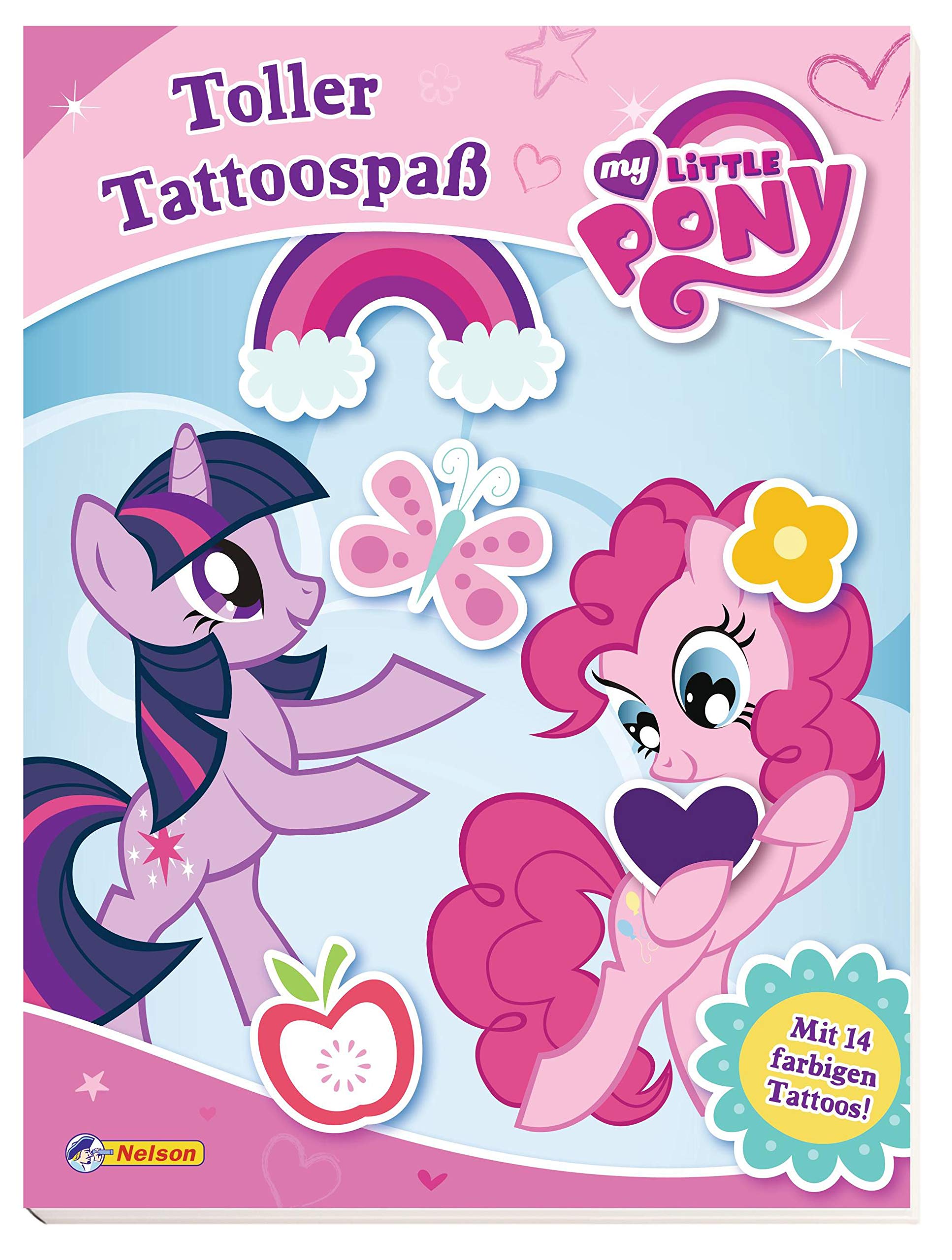 VE 5 My Little Pony, Toller Tattoospaß: mit farbigen Einmal-Tattoos Leisure, Home & Garden