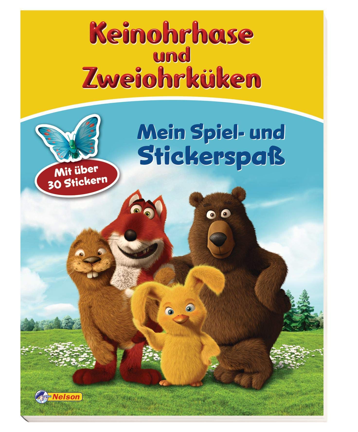 Keinohrhase und Zweiohrküken: Mein Spiel- und Stickerspaß: Mit über 30 Stickern Novels & Short Stories