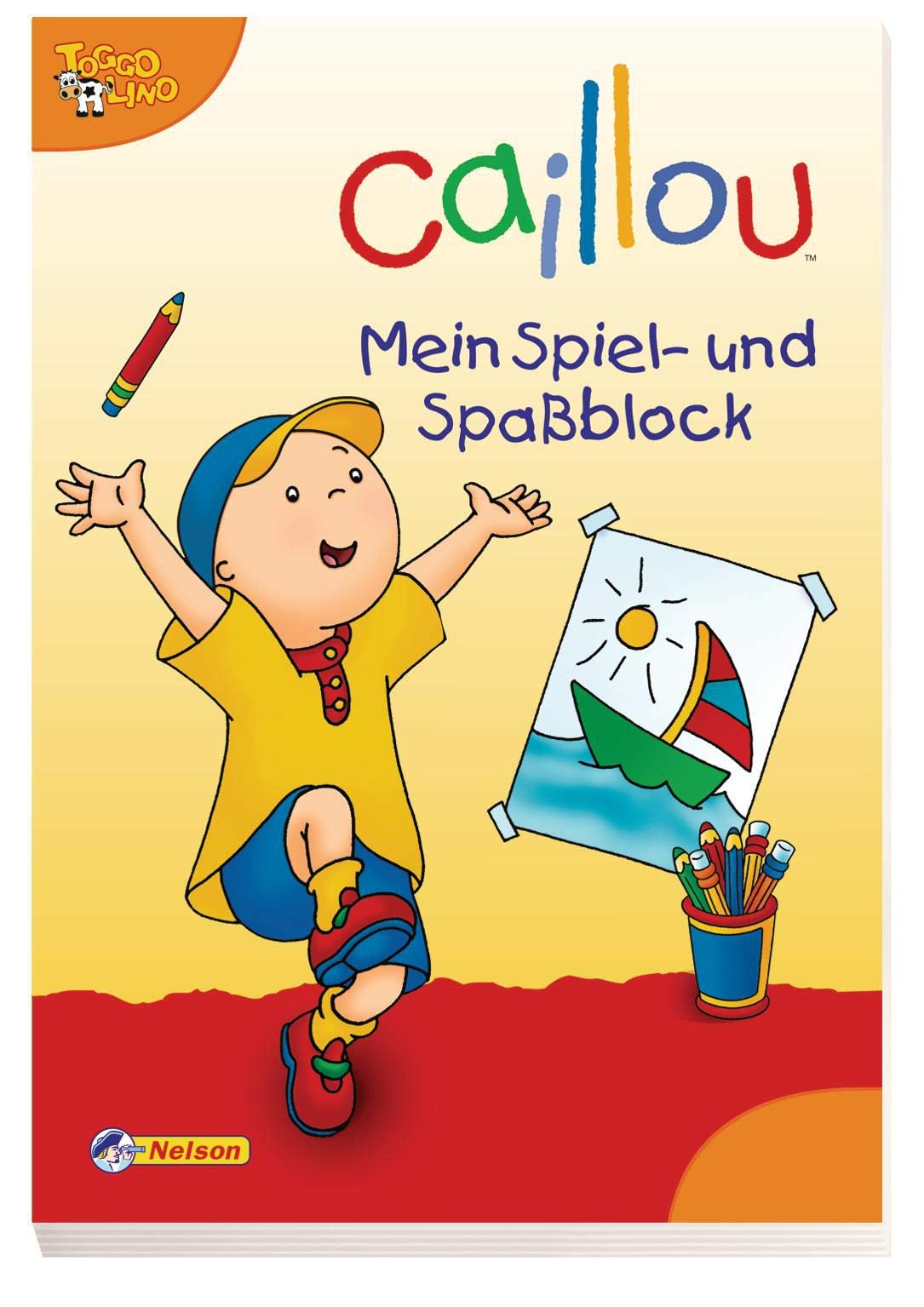 Caillou: Mein Spiel- und Spaßblock Novels & Short Stories