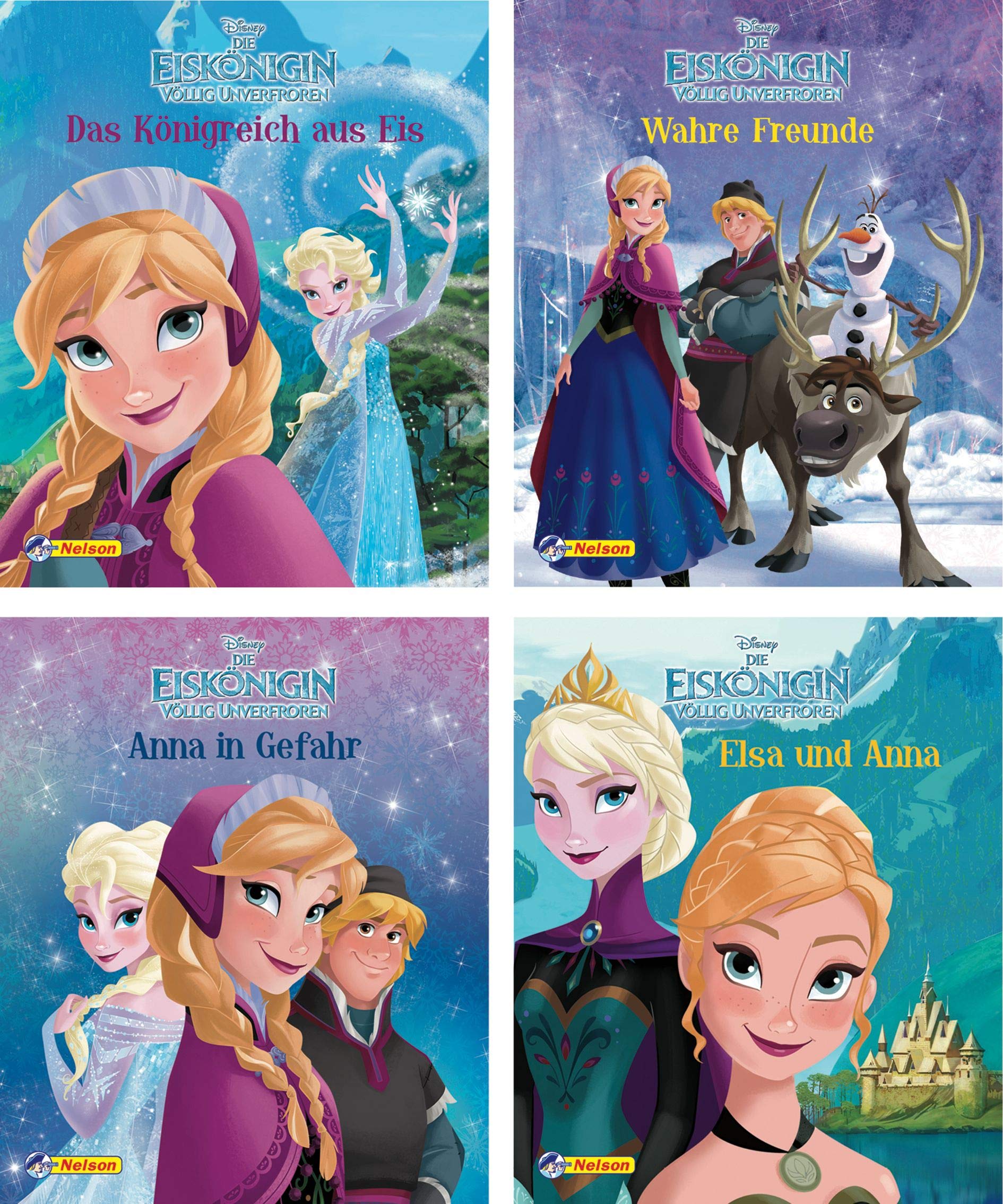 Nelson Mini-Bücher: Disney Die Eiskönigin - Völlig unverfroren 1-4 Novels & Short Stories