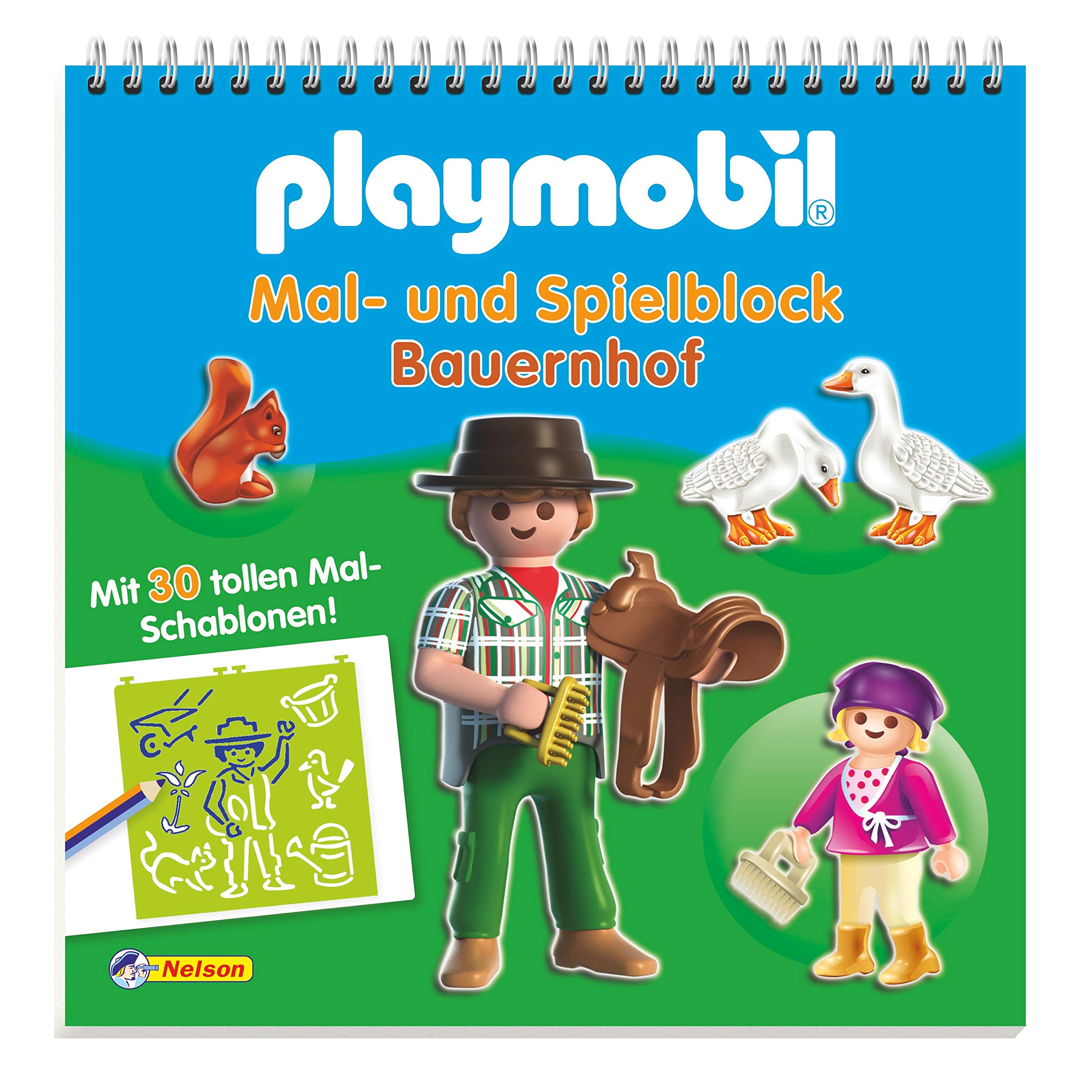 Playmobil Mal- und Spielblock Bauernhof: Mit 30 tollen Mal-Schablonen! Novels & Short Stories