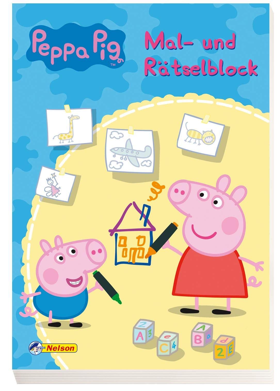 Product Image: Peppa: Mal- und Rätselblock